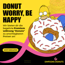 Logo von Simpsons Donut Cloud