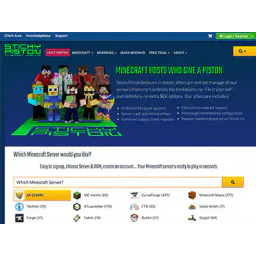 Logo von StickyPiston Hosting